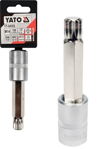 KLUCZ NASADOWY TRZPIENIOWY SPLINE 1/2