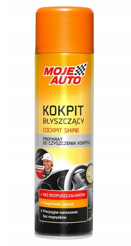 PREPARAT DO KOKPITU MOJE AUTO 19-562 BŁYSK WANILIA 500ml 