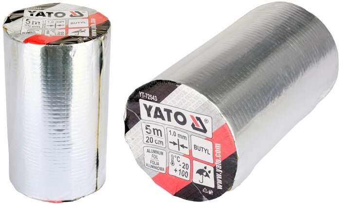 TAŚMA BUTYLOWA USZCZELNIAJĄCA NAPRAWCZA 200MM X 5M YATO YT-72543