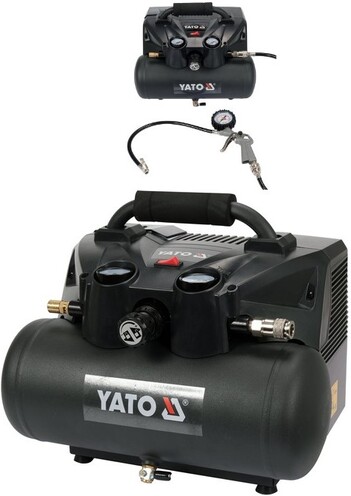 KOMPRESOR SAMOCHODOWY 36V 8 BAR 98 L/MIN SAM KORPUS YT-23242 