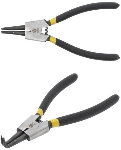 SZCZYPCE SEGERA ZEWN/WYGIĘTE SEGERÓWKI 200MM CHROM VOREL 43061 