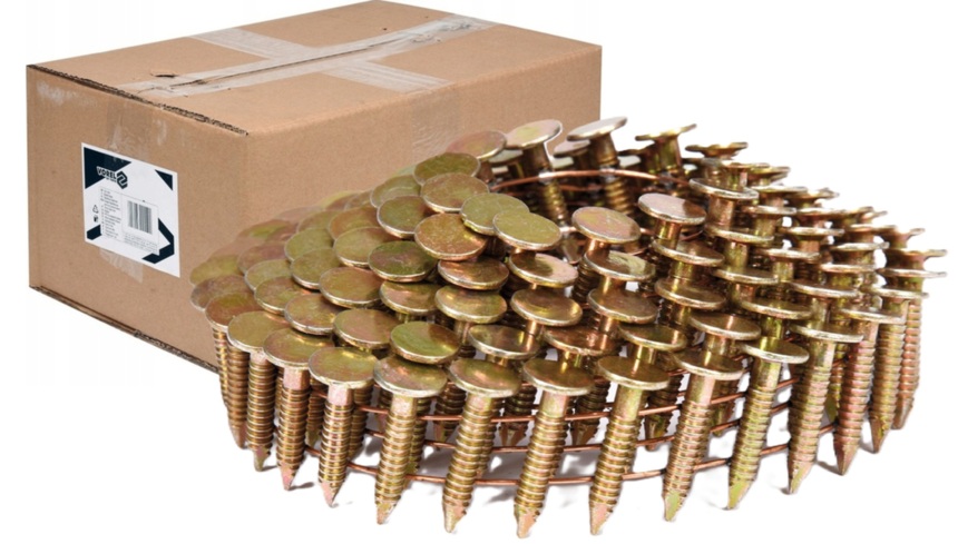 GWOŹDZIE BĘBNOWE DO GWOŹDZIARKI BĘBNOWEJ 22mm śr. 3,1mm 4200szt. VOREL 72001