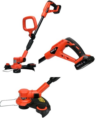 PODKASZARKA 18V, 30 CM, 7200 MIN⁻¹ - AKUMULATOR 2 AH YATO YT-82830 