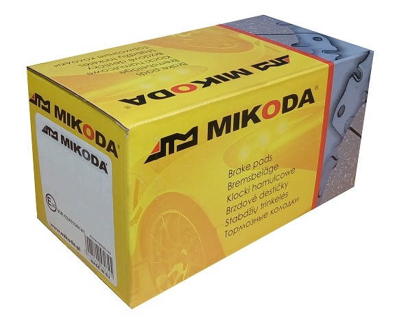 Klocki hamulcowe MIKODA 72559 - JEEP WRANGLER IV (JL)  - OŚ TYLNA