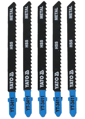 BRZESZCZOT DO WYRZYNARKI TYP T, 8 TPI, DO METALU / 5 SZT 100 MM YATO YT-3411