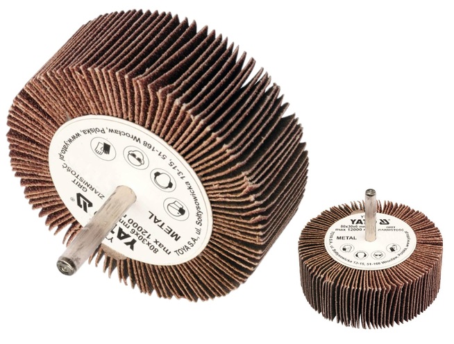 ŚCIERNICA LISTKOWA TRZPIENIOWA P100 80x30x6mm YATO YT-83374