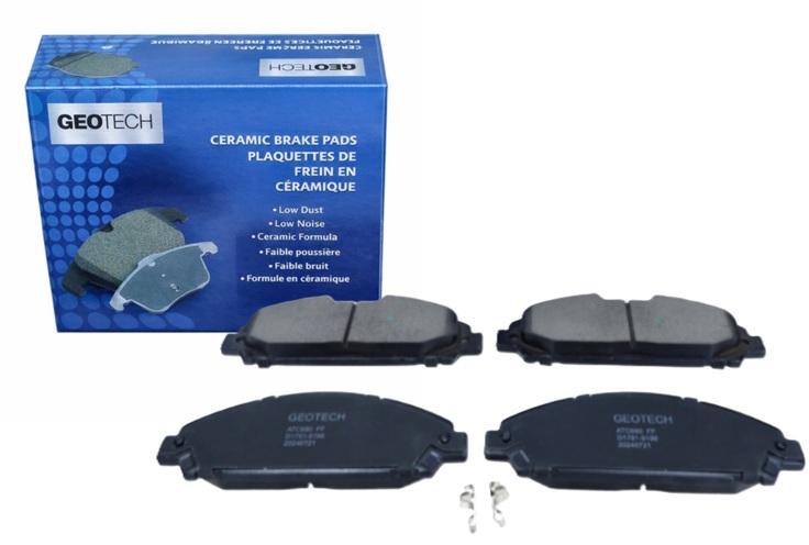 Klocki hamulcowe ceramiczne GEOTECH BPDFD0001 - FORD USA MUSTANG - OŚ PRZEDNIA
