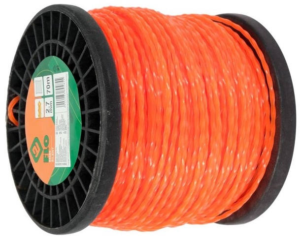 ŻYŁKA TNĄCA SILENT DO KOSY PODKASZARKI 2,7mm x 70m FLO 89485