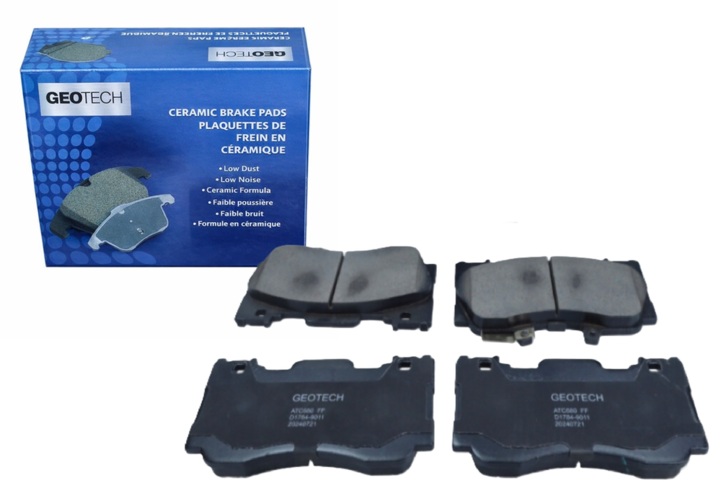 Klocki hamulcowe ceramiczne GEOTECH BPDFD0021 - FORD USA MUSTANG - OŚ PRZEDNIA