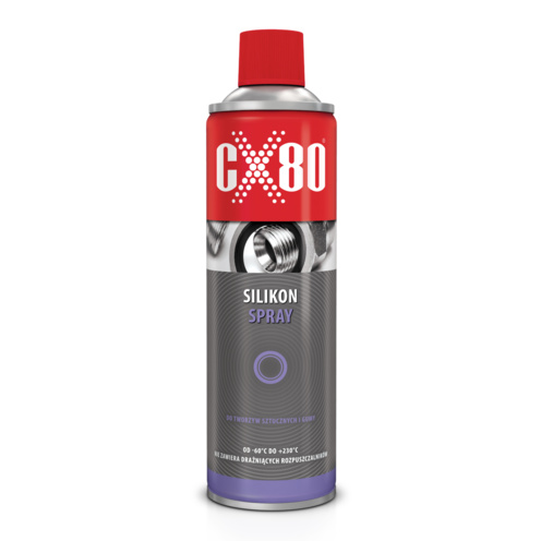 SMAR SYLIKONOWY DO KONTAKTU Z ŻYWNOŚCIĄ SILIKON SPRAY NSF 500ml CX-80 60068