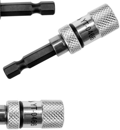 UCHWYT DO KOŃCÓWEK WKRĘTAKOWYCH MAGNETYCZNO-ŚRUBOWY 1/4 60 YATO YT-0466