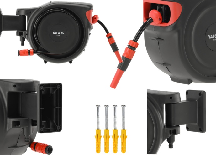 WĄŻ NA AUTOMATYCZNYM ZWIJAKU BEBEN 15 M 1/2