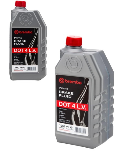 BREMBO DOT 4 Low Viscosity L04210 - PŁYN HAMULCOWY - 1L