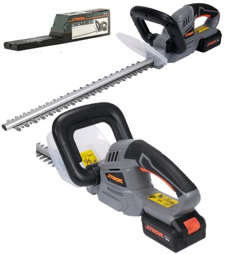 NOŻYCE DO ŻYWOPŁOTU 20V, 45 CM - AKUMULATOR 2 AH STHOR 78187