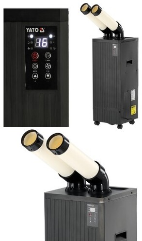 KLIMATYZATOR PUNKTOWY PRZENOŚNY Z REGULACJĄ TIMER 2,5KW YATO YT-99450