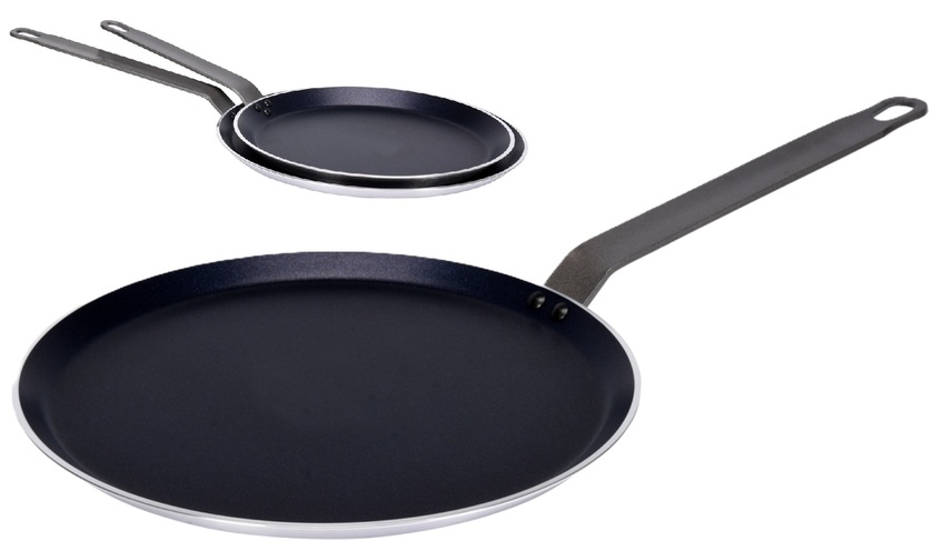 PATELNIA ALUMINIOWA DO NALEŚNIKÓW Z POWŁOKĄ TEFLONOWĄ PTFE 29cm YATO YG-00153