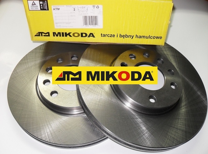 Tarcza hamulcowa pełna MIKODA 1472 - MERCEDES KLASA C (W204, S204, C204)  KLASA E coupe (C207) KLASA E kabriolet (A207) - OŚ TYLNA