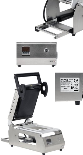  ZGRZEWARKA DO TACEK PTFE CIĘCIE FOLII POPRZECZNE 900W YG-09280 