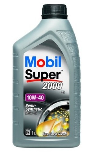 PÓŁSYNTETYCZNY OLEJ MOBIL 10W40 SUPER 2000 Super Premium Semi-Synthetic -1L