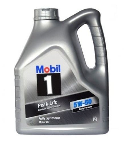 SYNTETYCZNY OLEJ MOBIL 5W50 PEAK LIFE  - 4L 