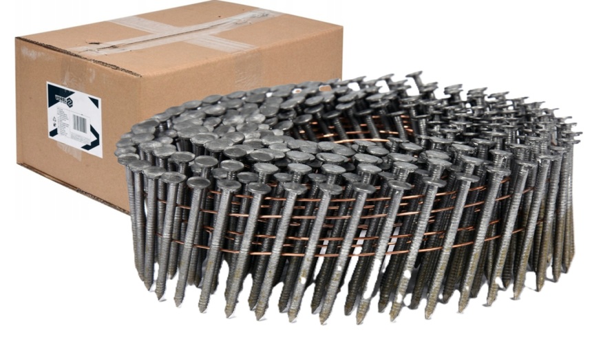 GWOŹDZIE BĘBNOWE DO GWOŹDZIARKI BĘBNOWEJ 38mm śr. 2,1mm 7200szt. VOREL 71991