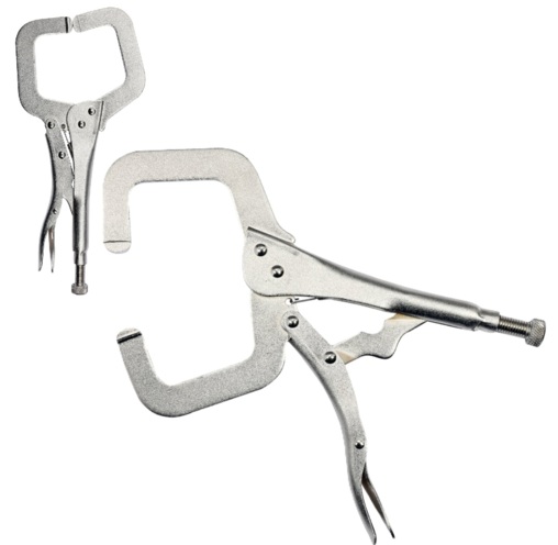 SZCZYPCE ZACISKOWE SPAWALNICZE TYP C 275mm VOREL 44300