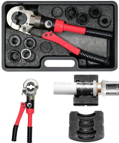 HYDRAULICZNA ZACISKARKA PRASKA DO RUR PEX U/TH16-32 YATO YT-21758