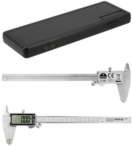 SUWMIARKA NONIUSZ MAUZERKA 200 / 0,03 MM , EKRAN 2,4