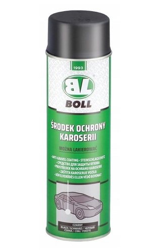 ŚRODEK DO OCHRONY KAROSERII SPRAY CZARNY BARANEK 500ml BOLL 001006 