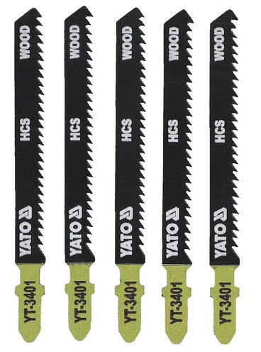 BRZESZCZOT DO WYRZYNARKI TYP T, 10 TPI, DO DREWNA / 5 SZT. 100 MM YATO YT-3401