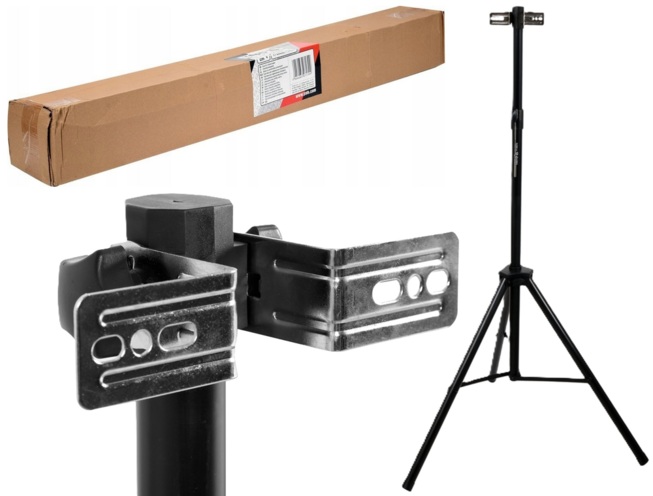 STATYW TRÓJNÓG DO PROMIENNIKÓW PODCZERWIENI YT-99530 YT-99531 YT-99532 YT-99536 Z REGULACJĄ WYSOKOŚCI 1,1-1,8m YATO YT-99570