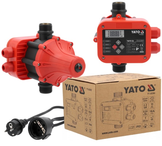 ELEKTRONICZNY WYŁĄCZNIK CIŚNIENIOWY DO POMP YATO YT-85392