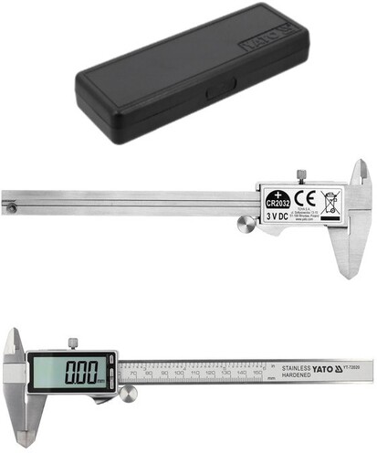 SUWMIARKA NONIUSZ MAUZERKA 150 / 0,03 MM , EKRAN 2,4