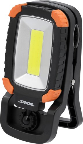 REFLEKTOR PRZENOŚNY LAMPA 500LM Z ZACISKIEM STHOR 82850
