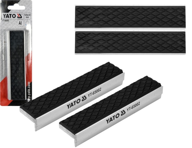 SZCZĘKI WYMIENNE DO IMADŁA MIĘKKIE NA MAGNES 125mm YATO YT-65002