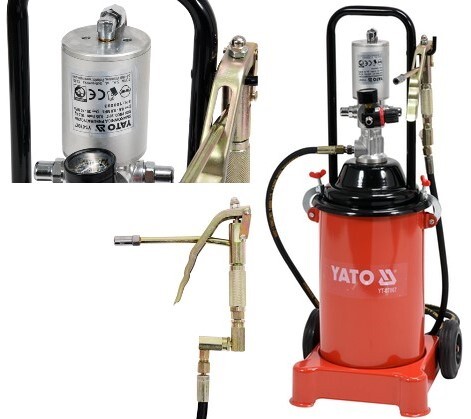 TOWOTNICA SMAROWNICA PNEUMATYCZNA 12L 4M 30-40 MPa YATO YT-07067 