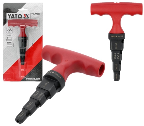 FAZOWNIK KALIBRATOR Z GRATOWNIKIEM DO RUR PEX-AL-PEX 16-32mm YATO YT-22379