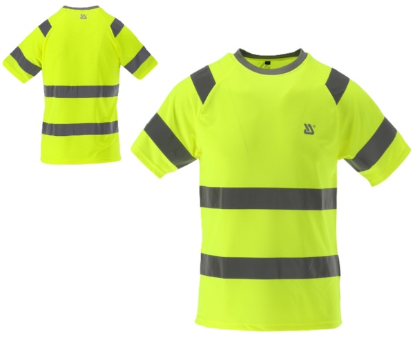 KOSZULKA POLO ROBOCZA BHP ODBLASKOWA OSTRZEGAWCZA ORIOLUS 140g/m² r. M YATO YT-79411