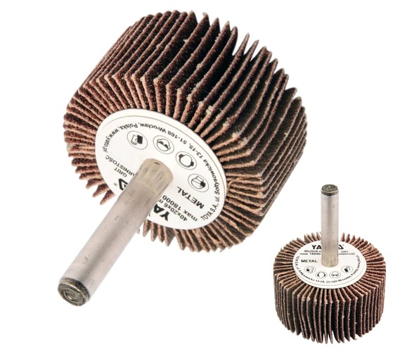 ŚCIERNICA LISTKOWA TRZPIENIOWA P150 40x20x6mm YATO YT-83356