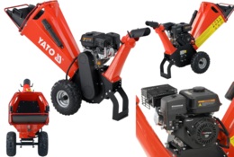ROZDRABNIACZ RĘBAK SPALINOWY DO GAŁĘZI max. 100mm LONCIN 6.53KM 196cm³ YATO YT-86155