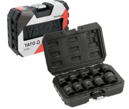 NASADKI UDAROWE KRÓTKIE 1/2'' 10-27mm 10 szt. YATO YT-10252