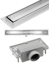 ODPŁYW LINIOWY FLOW PLUS 2IN1 80 CM WET&DRY FALA 71592 