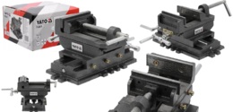 IMADŁO KRZYŻOWE DWUOSIOWE MASZYNOWE MODELARSKIE WIERTARSKIE ŻELIWO 100mm YATO YT-65075