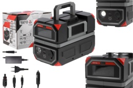 PRZENOŚNA STACJA ZASILANIA MOBILNA BAZA ZASILAJĄCA 300W 315Wh 230V YATO YT-83090
