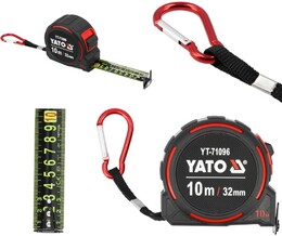 MIARA ZWIJANA TAŚMA MIERNICZA MIARKA METRÓWKA MAGNES 10m 32mm YATO YT-71096