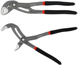 SZCZYPCE NASTAWNE DO RUR ŻABKA MAXI Z PRZYCISKIEM 300MM YATO YT-20897 