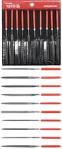  PILNIKI IGLAKI 160X75MM STAL ŁOŻYSKOWA, ZESTAW 10 SZT. YATO YT-6164