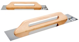 PACA TYNKARSKA GŁADKA NIERDZEWNA UCHWYT DREWNIANY 580x128mm VOREL 06680