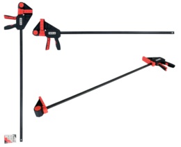 ŚCISK SZYBKOMOCUJĄCY SZYBKOZACISKOWY STOLARSKI 900mmx100mm 270kg YATO YT-63887