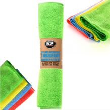 K2 ZESTAW ŚCIERECZEK Z MIKROFIBRY  Zestaw 4 ściereczek 30x35 K710 